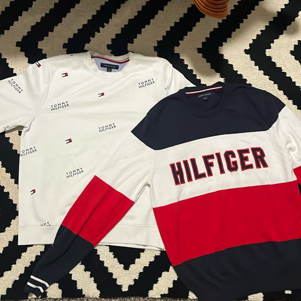 Men’s Hilfiger Sweatshirt and Sweater combo